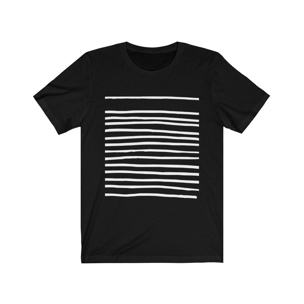 Men's T-Shirt with Vertical Accents