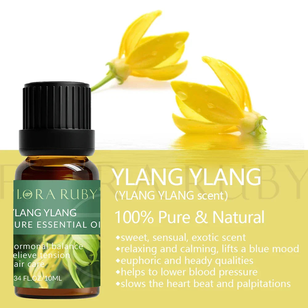 36 Essential Oils Aromatherapy 100% Natural
